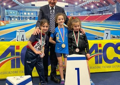 Atletica indoor AiCS: Roma, Treviso e Udine sul podio