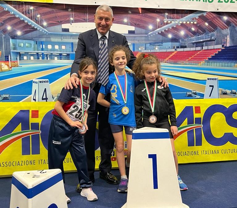 Atletica indoor AiCS: Roma, Treviso e Udine sul podio