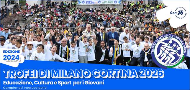 Milano, via agli incontri interattivi nelle scuole in vista dei Trofei di Milano-Cortina 2026