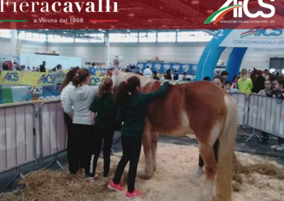 AiCS a Fieracavalli porta gli interventi assistiti con cavalli per l’inclusione delle persone con disabilità
