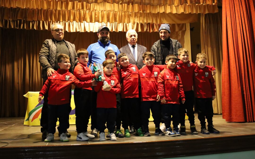 Messina, premiazioni campionato di calcio AiCS