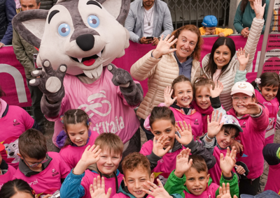 AiCS Ungheria porta un gruppo di piccoli ucraini in Italia per BiciScuola, in occasione del Giro d’Italia