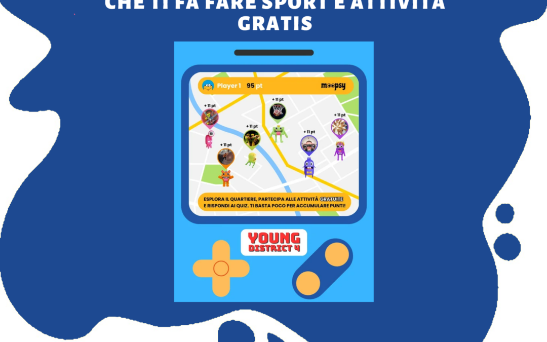 Torino,   Young district: il gioco per fare sport gratis