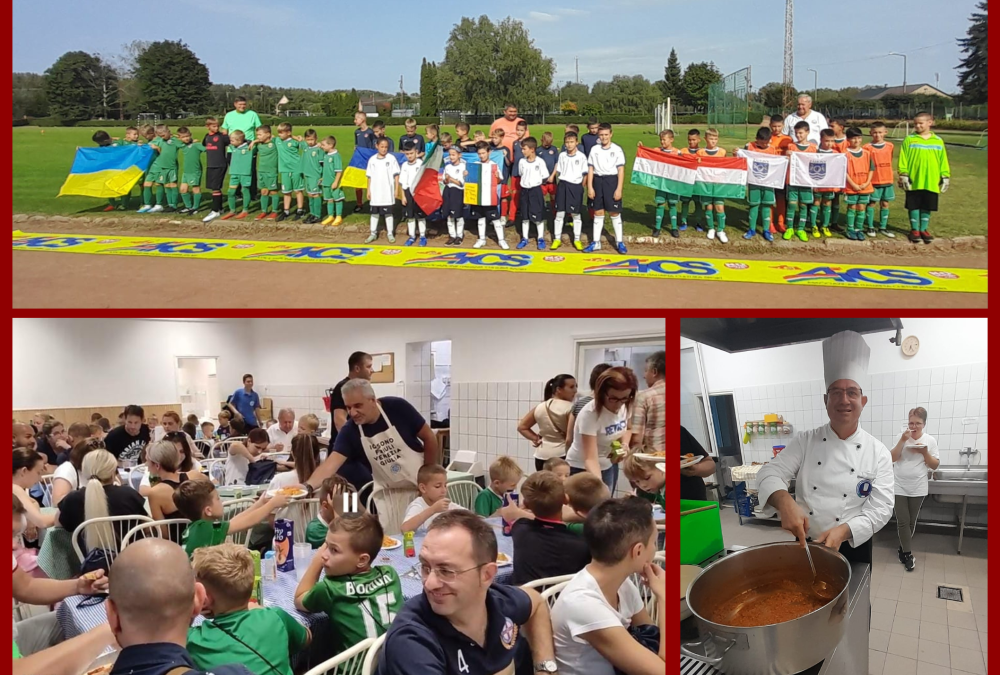 AiCS per la pace: in Ungheria il torneo di calcio under 9, in campo anche la squadra ucraina