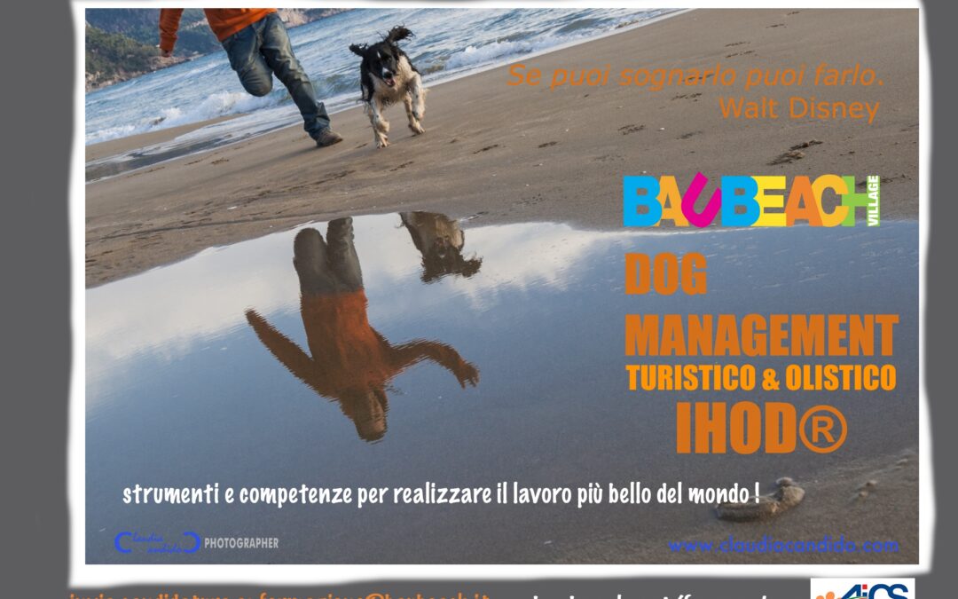 Cinofilia, corso per Dog manager turistico e olistico