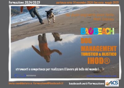 Cinofilia, corso per Dog manager turistico e olistico