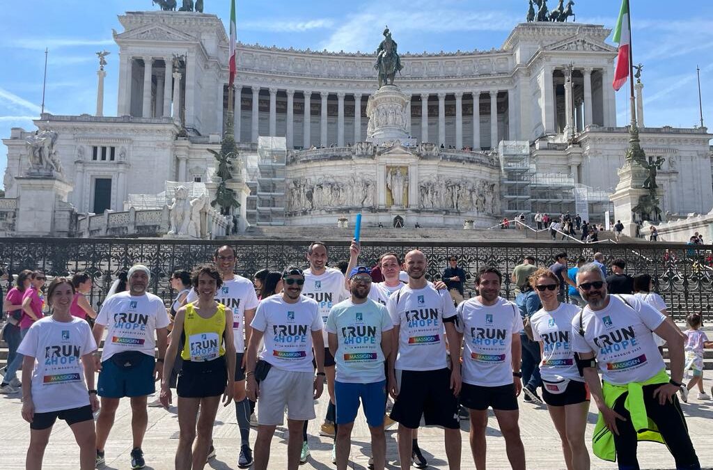 AiCS sostiene la Run4Hope: dal 13 al 21 aprile le staffette solidali per AIL