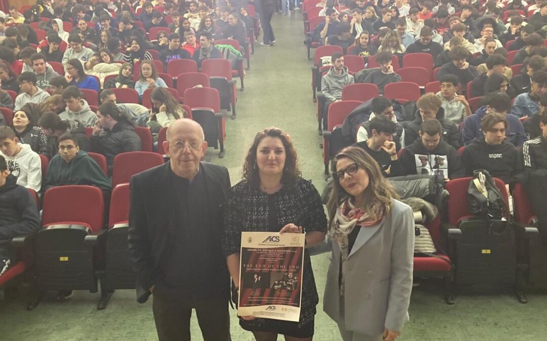 Politiche sociali, AiCS incontra gli studenti per parlare del legame tra “disabilità e successo”