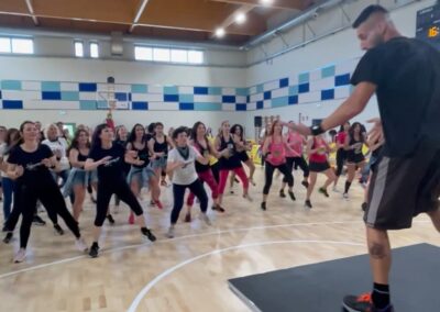 Fitness musicale, oltre 100 donne a Riccione per il campionato AiCS