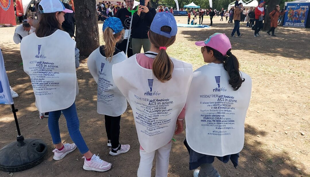 54° Earth Day, AiCS Ambiente porta le Rifiuthlon al Villaggio per la terra