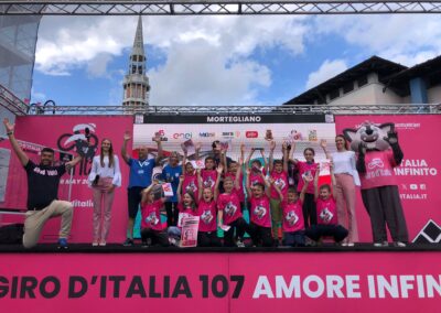 Sport di pace, i piccoli atleti ucraini in trasferta con il Giro d’Italia