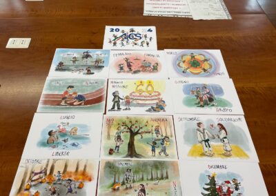 Calendario AiCS 2024, lo disegnano le studentesse del Liceo artistico di Brera!