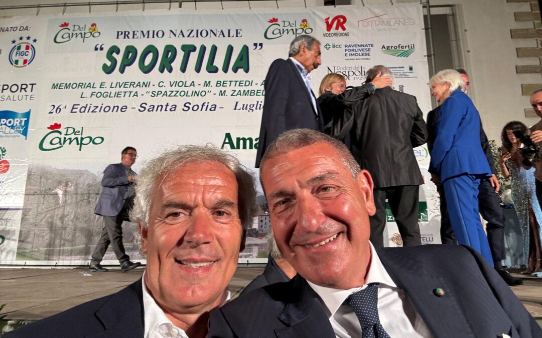 Premio Sportilia, AiCS premia Roberto Donadoni