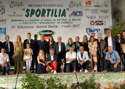 Premio Sportilia targato AiCS, sul palco sfilata stellare dei vip dello sport