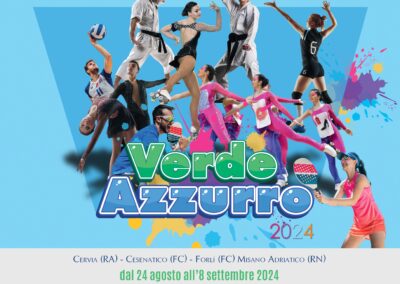 Dal 6 all’8 settembre torna sulla riviera romagnola VerdeAzzurro: attesi 5mila partecipanti per le finali dei campionati nazionali dell’associazione italiana cultura sport