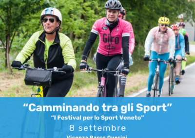 La Footbike al festival “Camminando tra gli sport” di Vicenza