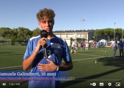 Transplant Football World Cup, il giocatore più giovane del torneo: “Tornare a giocare dopo il trapianto, un’emozione unica”