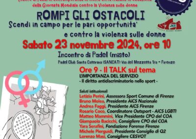 Sport contro la violenza sulle donne, a #ParetediGenere oltre 900 partecipanti!