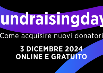Fundraising Day 2024: giornata gratuita di formazione sulla raccolta fondi