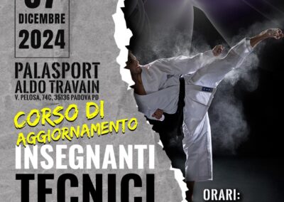 Karate, Corso di Aggiornamento per Insegnanti Tecnici AiCS