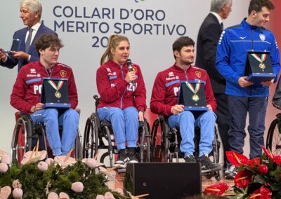 Collari d’Oro: tra i premiati anche la “nostra” Monica Boggioni, oggi campionessa paralimpica di nuoto atleta