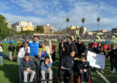 Together for inclusion, a Siracusa Gibilisco e altri campioni in campo con AiCS per l’inclusione