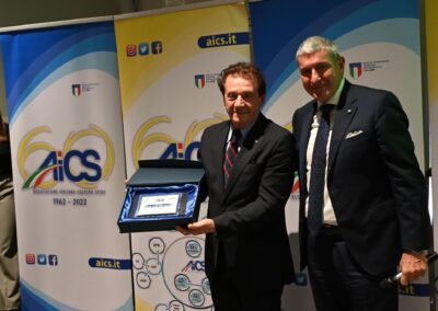 Premi AiCS, tornano i riconoscimenti alla Carriera, Una vita per lo Sport, Una vita per AiCS