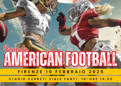 Football americano femminile, match internazionale a Firenze per il team AiCS delle Scarlet Phoenix
