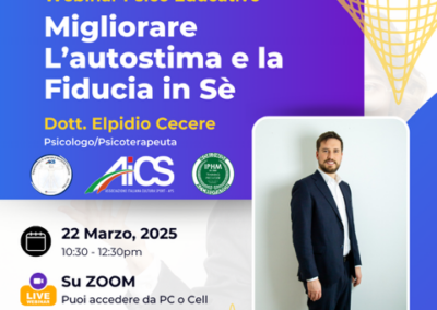 “Lo Psicologo a Casa Tua”, webinar psicoeducativi per il benessere psicologico