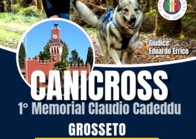 Correre col proprio cane: gara AiCS di canicross “1° Memorial Claudio Cadeddu”