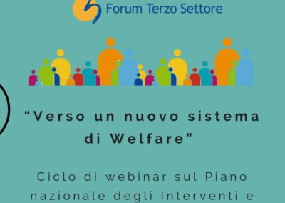 Piano nazionale Welfare, webinar gratuiti del Forum Terzo Settore