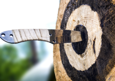 Corso di Formazione Istruttore AiCS di lancio coltelli ed asce con rotazione