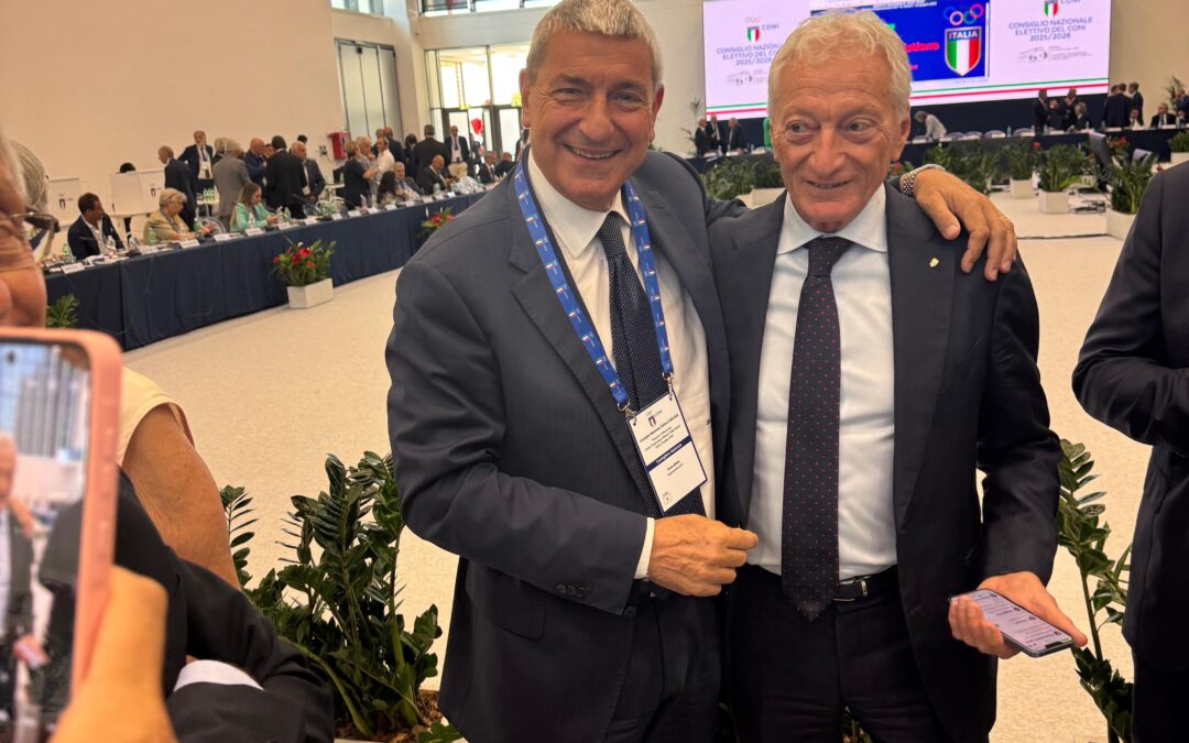 CONI, Luciano Buonfiglio neo presidente. Molea: “Si dia voce allo sport per tutti”  