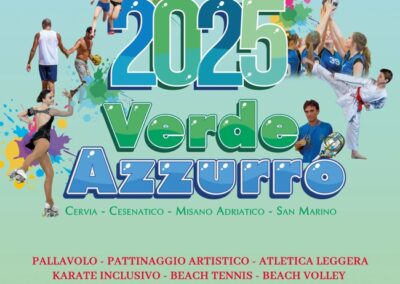 Dal 25 agosto al 7 settembre torna la 34esima edizione di VerdeAzzurro: dal grande pattinaggio al karate inclusivo, spazio per tutti! SCOPRI LA TSHIRT UFFICIALE!