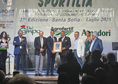 AiCS al Premio Sportilia 2025: premiati i protagonisti dello sport e della cultura