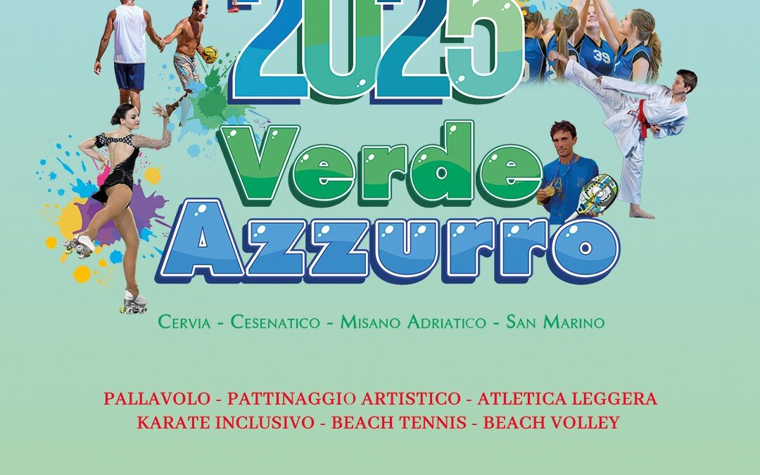 VerdeAzzurro, il Ministro per lo Sport e i Giovani patrocina l’evento multisportivo AiCS di fine estate!