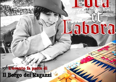 Cultura, al Borgo dei ragazzi di Suvereto AiCS porta il laboratorio di gioco medievale “Ioca et Labora”