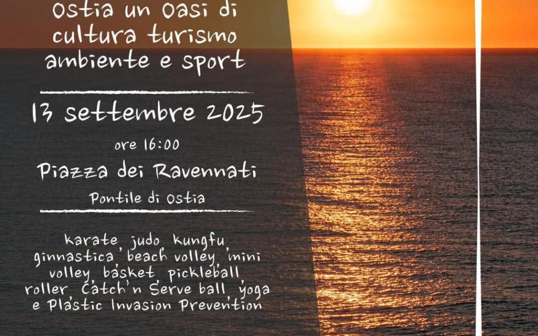 Roma, Notte Bianca AiCS Roma nel X Municipio e 1ª 6 Ore di Ostia