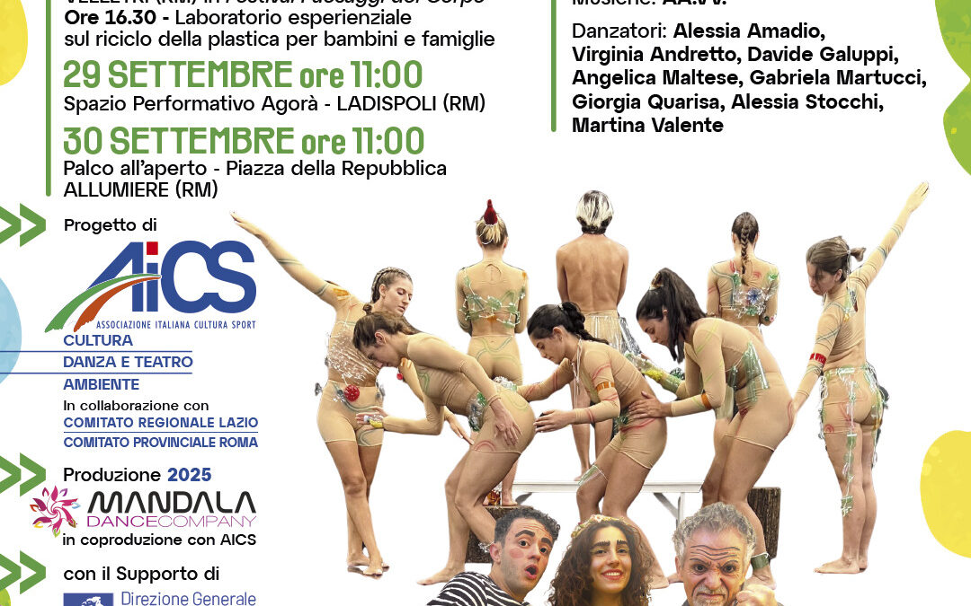 Teatro e danza con uno sguardo alla tutela ambientale: via a “An Act of recycle”