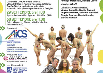 Teatro e danza con uno sguardo alla tutela ambientale: via a “An Act of recycle”