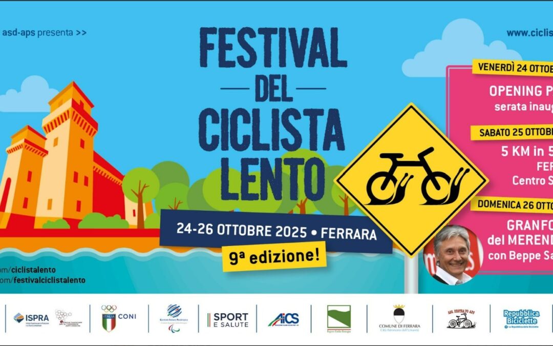 AiCS al Festival del Ciclista Lento. I bici anche trapiantati e la sensibilizzazione alla lotta al Parkinson