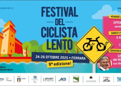 AiCS al Festival del Ciclista Lento. I bici anche trapiantati e la sensibilizzazione alla lotta al Parkinson