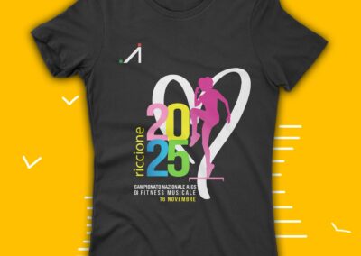 Campionato Nazionale AiCS Fitness Musicale, ecco la t-shirt ufficiale!