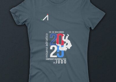 Campionato nazionale AiCS di Judo Open, ecco la t-shirt ufficiale!