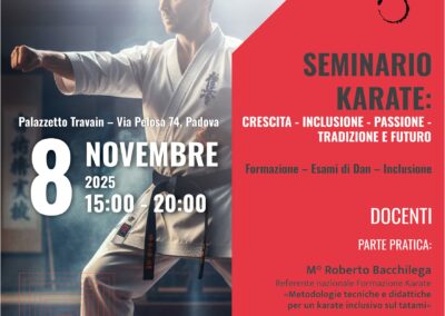 Corso di aggiornamento insegnanti tecnici AiCS di karate – Esami Nazionali di Graduazione Dan