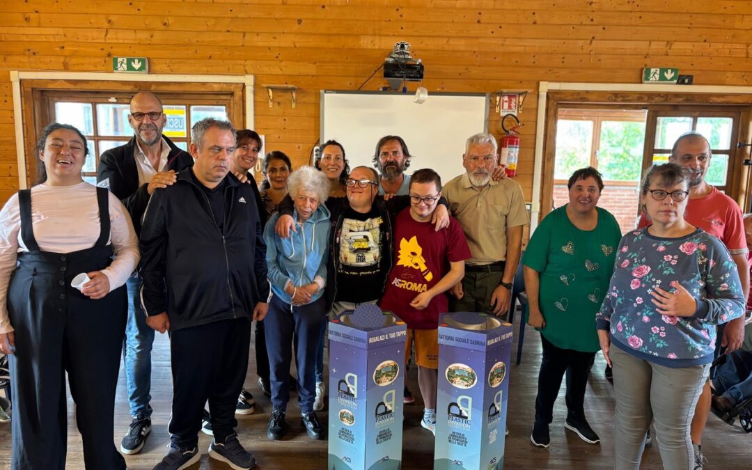 Sostenibilità ambientale per tutti: il progetto Preventing Plastic Invasion al centro diurno per persone con disabilità di Bracciano