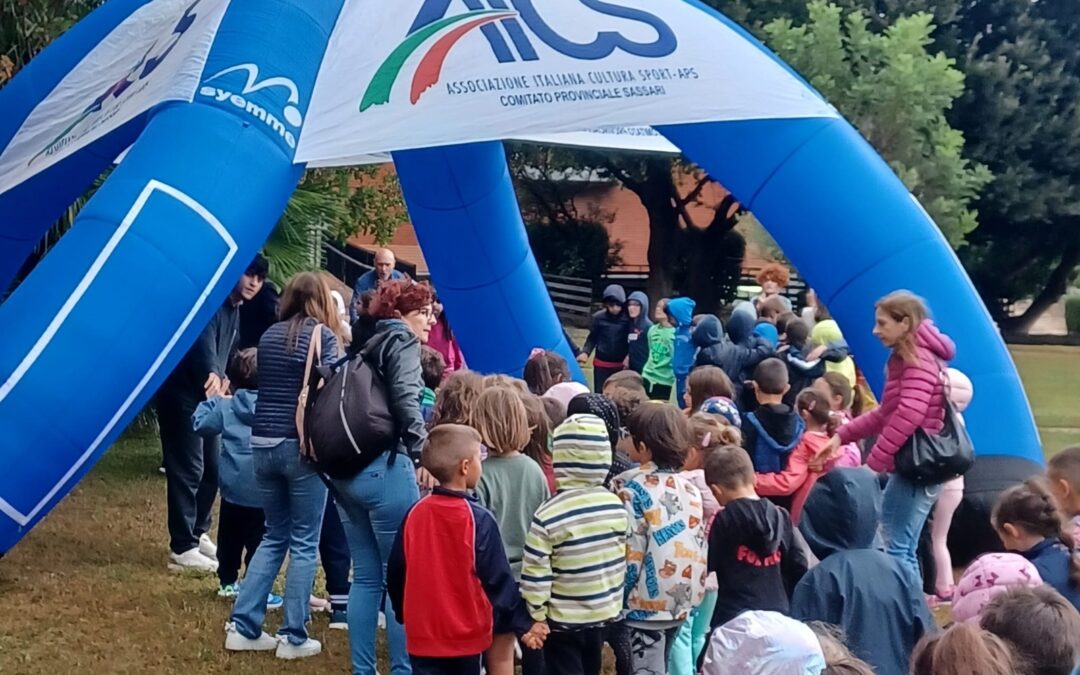 Sport di squadra e alimentazione sana a scuola, in 100 a Sassari per la festa di inizio progetto