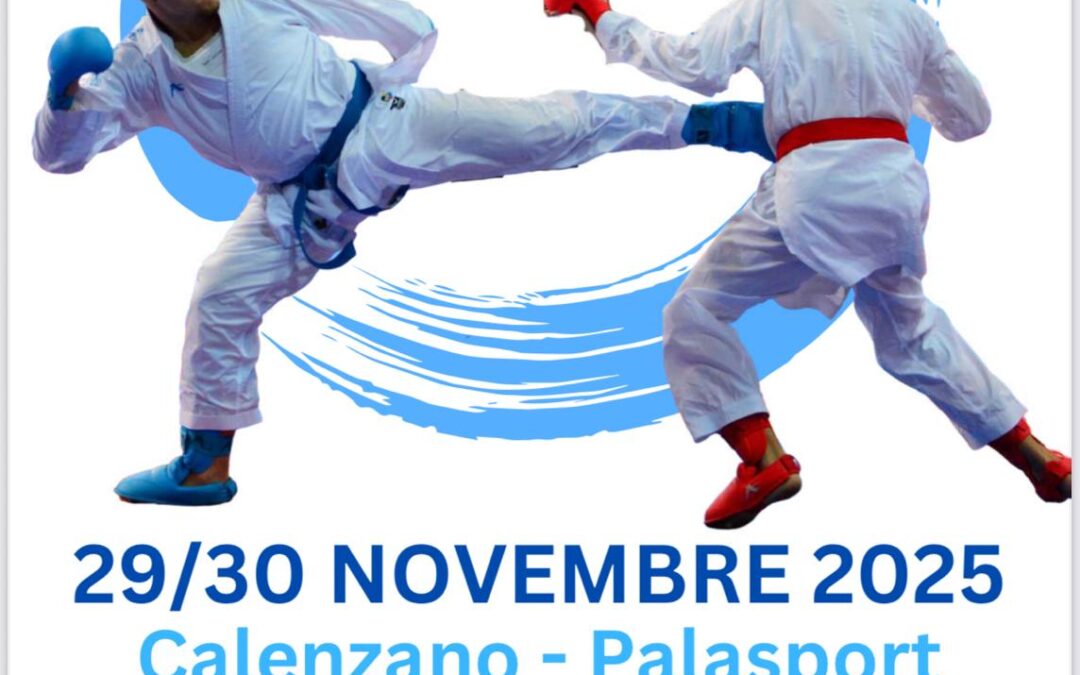 Torna il campionato nazionale AiCS di Karate, il 29 e 30 novembre a Calenzano 