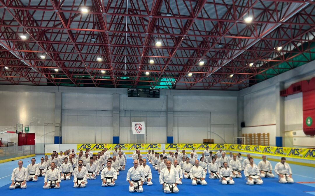 Karate di inclusione, oltre 100 al seminario di aggiornamento per insegnanti tecnici AiCS