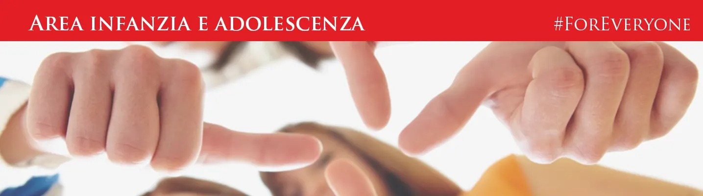 area infanzia e adolescenza